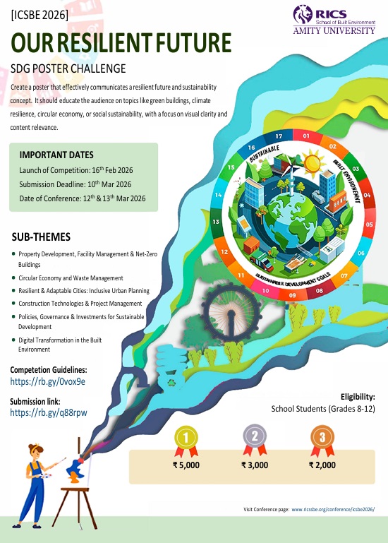 Competition 2 - SDG Poster Challenge - Our Resilient Future