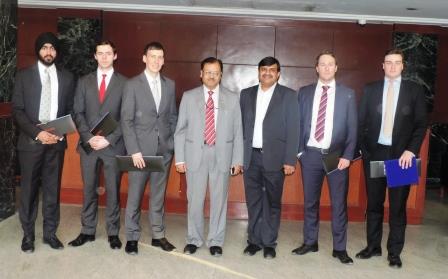 Student delegation from Cambridge University visits RICS SBE