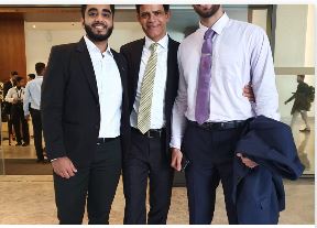 A cooperative internship session came to consummation