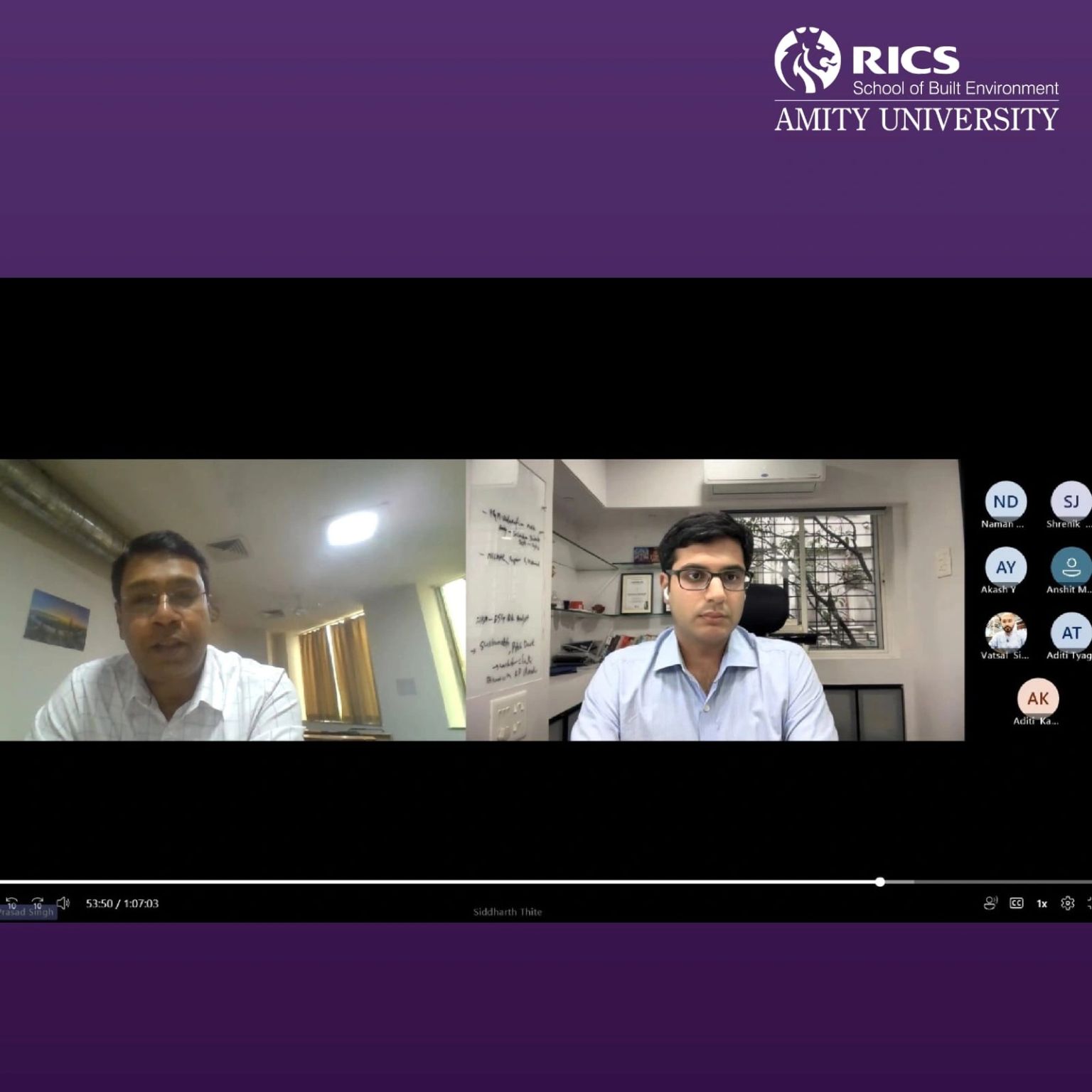 Insightful session on Hotel Valuation: Thank You, Mr. Siddharth Thite!