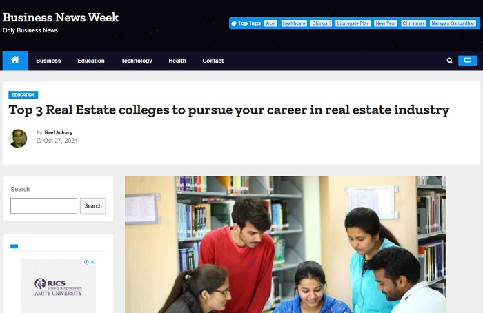 Top 3 Real Estate colleges to pursue your career in real estate industry