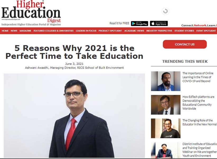 5 Reasons Why 2021 is the Perfect Time to Take Education
