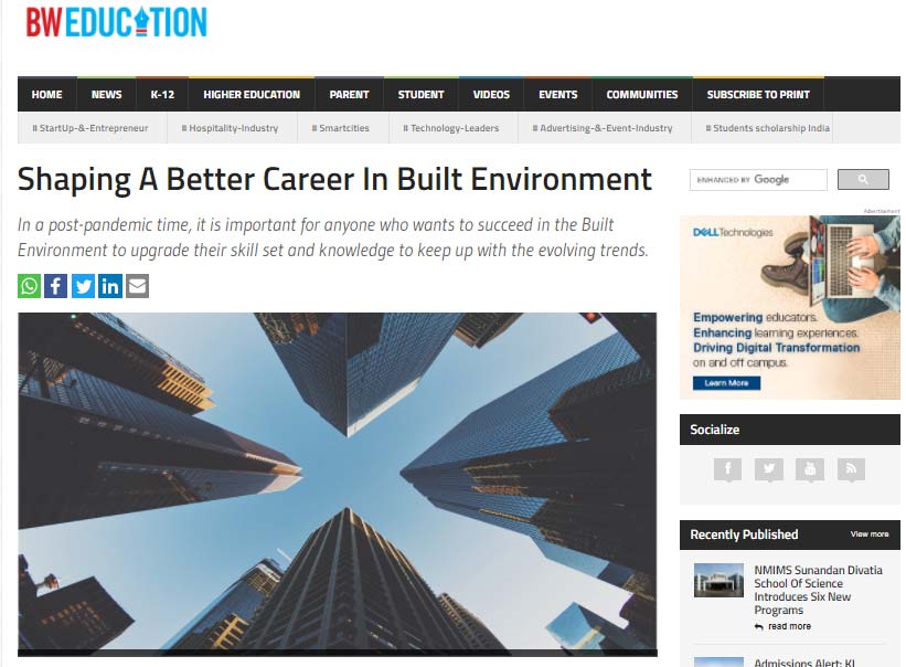 Shaping A Better Career In Built Environment