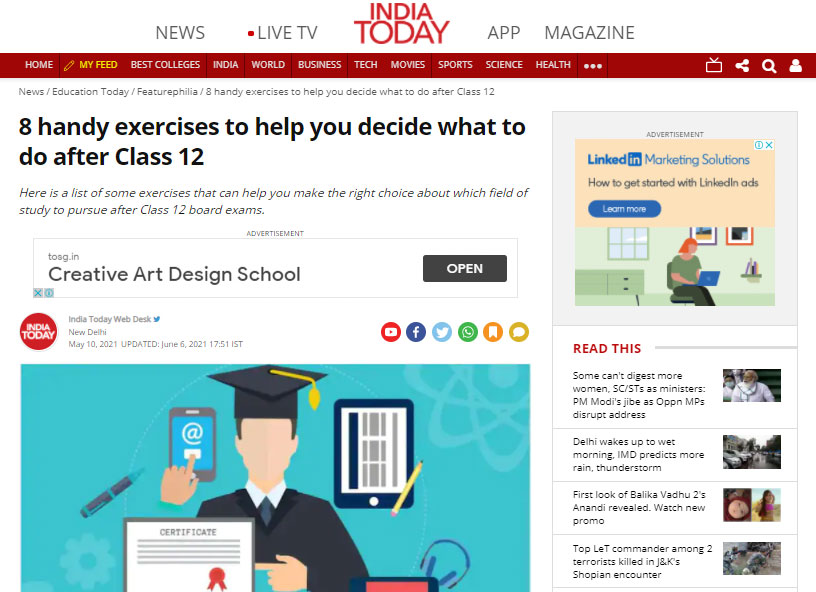 8 handy exercises to help you decide what to do after Class 12
