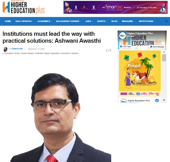 Institutions must lead the way with practical solutions