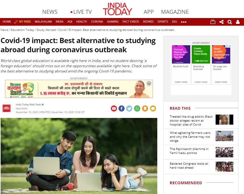 Covid-19 impact: Best alternative to studying abroad during coronavirus outbreak