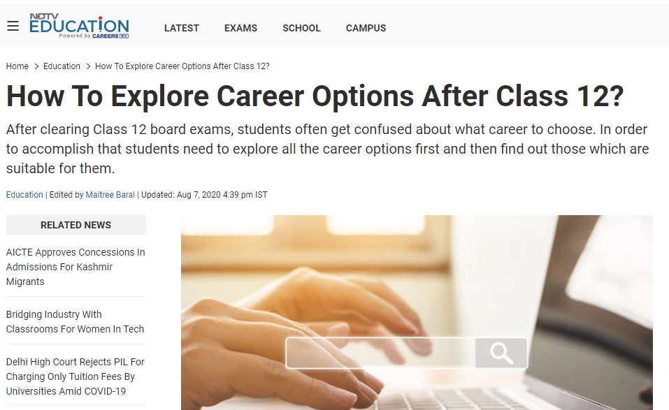 How To Explore Career Options After Class 12?