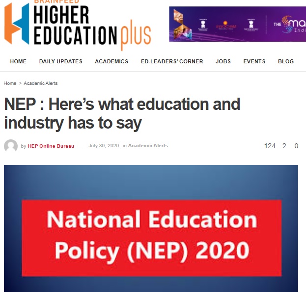 NEP : Here’s what education and industry has to say