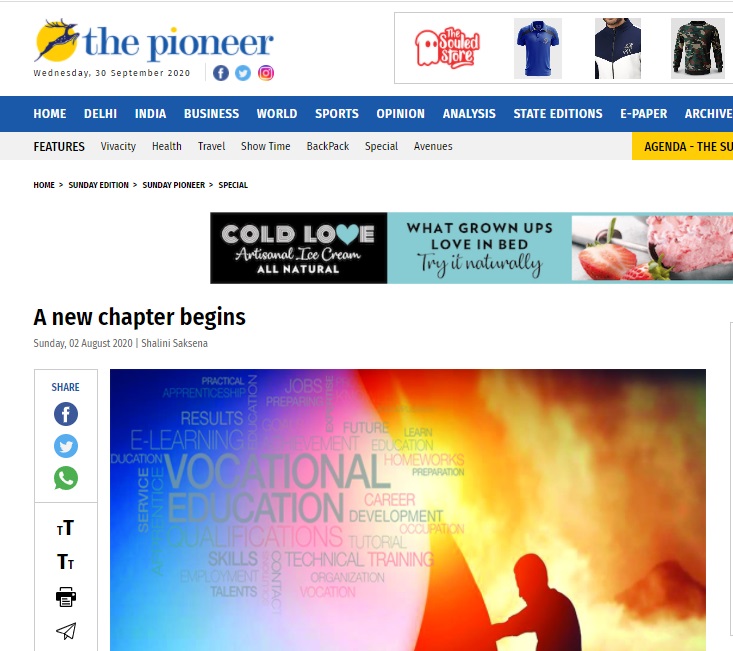 A new chapter begins