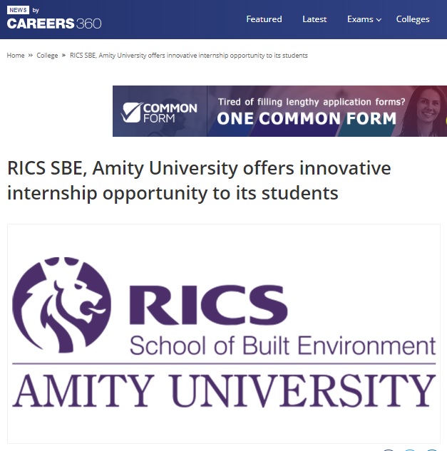RICS SBE Offers Innovative Internship Opportunity to its Students