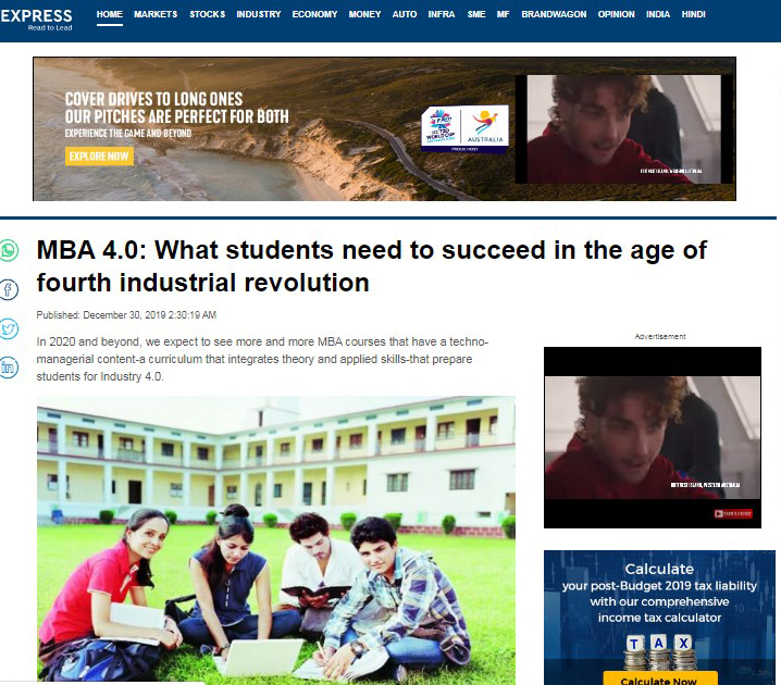 MBA 4.0: What students need to succeed in the age of fourth industrial revolution